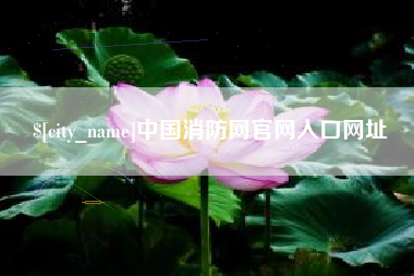 云浮中国消防网官网入口网址