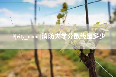 云浮消防大学分数线是多少