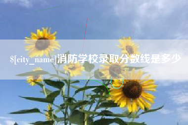 云浮消防学校录取分数线是多少