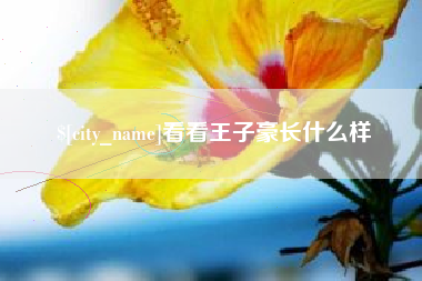 云浮看看王子豪长什么样