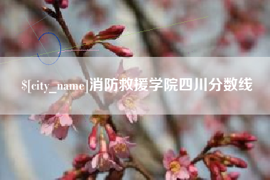 云浮消防救援学院四川分数线
