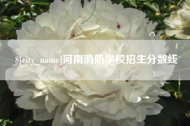 云浮河南消防学校招生分数线