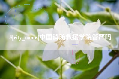 云浮中国消防救援学院管严吗