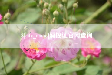 云浮消控证官网查询