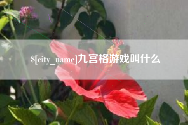 云浮九宫格游戏叫什么