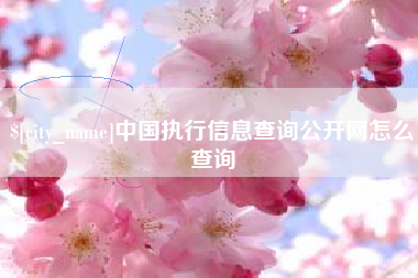 云浮中国执行信息查询公开网怎么查询
