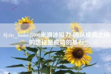 云浮5000米滑冰接力-团队成员之间的信任是成功的基石