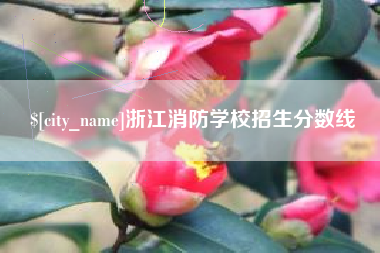云浮浙江消防学校招生分数线