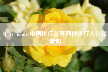 云浮中国执行公开网被执行人名单查询