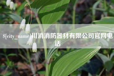 云浮川消消防器材有限公司官网电话