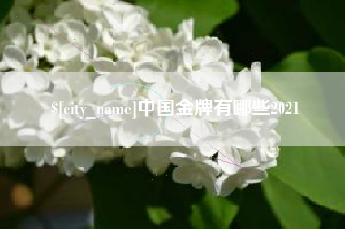 云浮中国金牌有哪些2021