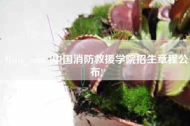 云浮中国消防救援学院招生章程公布!