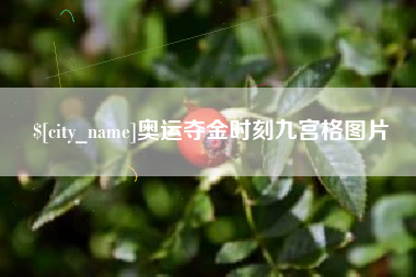 云浮奥运夺金时刻九宫格图片
