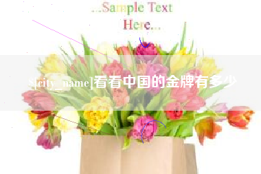 云浮看看中国的金牌有多少